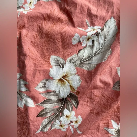 Pacific Legend Shirt Mens 2XL Hawaiian Aloha Cotton Floral Made USA Resort Beach - Picture 11 of 16